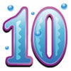 Символ игрового автомата Dolphin's Pearl Карточная 10